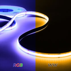 COB LED Streifen RGB/RGBW/RGBWW Stripe Leiste Band wifi dimmbar 5m 10m 12V 24V