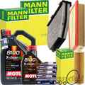 MANN INSPEKTIONSPAKET+MOTUL 5W-30 ÖL passend für MERCEDES W/S204 W/S212 C/A207