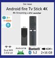 2024 Android 14 Fire Tv Stick Box 4K 2 Wifi BT-Sprachfernbedienung YouTube Apps