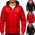 Steppjacke Wärmejacke Jacke Winterjacke Motiv Winter Kapuze Herren BOLF Classic