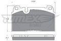 Bremsbelagsatz Scheibenbremse TOMEX Brakes TX 17-06 für AUDI PORSCHE A6 C7 4G2