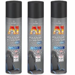 Dr. Wack A1 Polster und Alcantara Reiniger Pro 3 x 400 ml