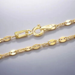 Goldkette 0.6-2.2 mm - 40-75 cm - 24K Vermeil Gold - Halskette - AURIORE