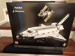 LEGO 10283 Icons: NASA Space Shuttle Discovery- NEW Factory sealed