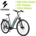 FAFREES FM9 Elektrofahrrad 28 Zoll E Bike BAFANG Mittelmotor e Mountainbike 15Ah