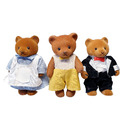 Simba Bear Family Bärenwald Familie Sylvanian Families 4 Stück Vintage