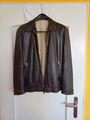 Lederjacke von GIMO`S, braun, Gr. 50