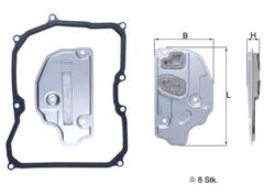 Hydraulikfilter Automatikgetriebe KNECHT HX 150KIT Filtereinsatz für AUDI SEAT 5