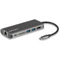StarTech.com Adattatore Multiporta USB C, Dock USB-C Portatile con HDMI 4K, Hub