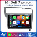 VW Golf MK7 Android 13 Car Stereo CarPlay Head Unit GPS Bluetooth WiFi Google FM