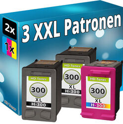 DRUCKER PATRONEN für HP 300 XL DeskJet D1660 F2420 PhotoSmart C4650 C4680 C4740