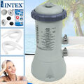 Intex Swimming Pool Filterpumpe 3785l/h Pumpe 638G Kartuschenfilteranlage