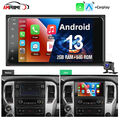 Android 13 Carplay Autoradio 2+64GB Für Toyota Corolla RAV4 Hilux GPS NAVI +Kam