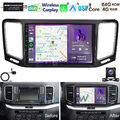 4+64GB Android13 Carplay Autoradio DAB für VW Sharan 7N II Seat Alhambra ab 2010