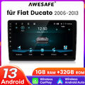 Autoradio Android13 Carplay GPS NAVI DAB+ Für Fiat Ducato 2006-2023 Android Auto