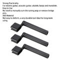 3Pcs Guitar String Winder Pin Peg Puller Tool Zubehör Set Kit Für Elektrisch SGH