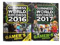 Guinness World Records 2016 + 2017 Gamers Edition Bundle Taschenbücher Kinder x2