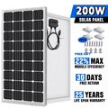 200W Solarmodul Solarpanel Set Mono PERC Technologie 12V für Wohnmobil/Balkon DE