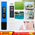 PH TDS EC Messgerät Wassertest Meter Digital Tester Leitwertmessgerät 0-9999PPM