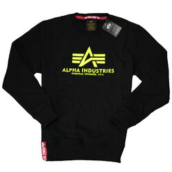 Alpha Industries Sweatshirt Basic Sweater 178302 Farbauswahl S M L XL XXL XXL