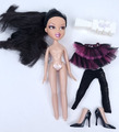 Bratz Designed By Jade Doll MGA With Clothing Brush Shoes