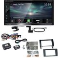 Kenwood DNX-5190DABS Navi Carplay Android Auto Einbauset für Mercedes SLK R171