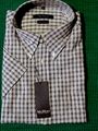 MCNEAL Herren Regular Fit Freizeithemd mit Kentkragen, XL kurzarm ,kariert, neu.