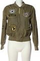 ONLY&U Bomberjacke Damen Gr. DE 36 khaki Casual-Look