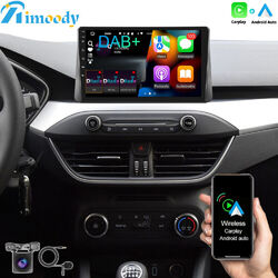 DAB+ Für Ford Focus 2019-2023 Android 13 Carplay Autoradio GPS Navi BT 2+32GB