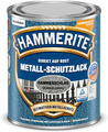 HAMMERITE Hammerschlag Metallschutz-Lack Rostschutz Lackierung Dunkelgrau 250 ml