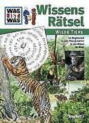 WAS IST WAS WissensRätsel Wilde Tiere von Matthias Raden | Buch | Zustand gut*** So macht sparen Spaß! Bis zu -70% ggü. Neupreis ***