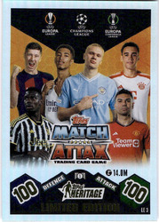 Topps Match Attax Champions League 2023/2024  Limited Edition aussuchen / choose