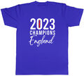 England Football Herren T-Shirt Champions 2023 Fans Fans Unisex T-Shirt Geschenk