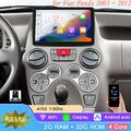 für Fiat Panda 2003-2012 Android 13 Autoradio GPS Navi CarPlay 2G+32G RDS MP5 BT