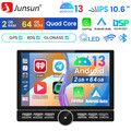 2G+64G Android 13 Autoradio Carplay Nav Für VW T5 Multivan Transporter 2010-2015