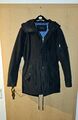 Herbst Winter Mantel Jacke Gr S schwarz Steppfutter Männer 