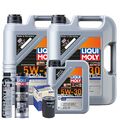 Motoröl 5W30 LIQUI MOLY 11L+MAHLE Ölfilter +Spülung +Cera Tec