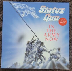 STATUS QUO - JETZT IN DER ARMEE.  1986 UK ROCK 12" L.P. MIT ORIGINAL INNENHÜLLE