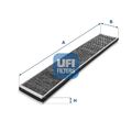 UFI (54.121.00) Innenraumfilter, Pollenfilter, Mikrofilter für BMW ALPINA