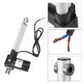 DC 12V Linearantrieb 6000N Max Lift Hub Elektromotor 200mm für Auto DE