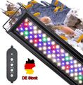 LED Aquarium Beleuchtung Lampe Vollspektrum Aufsetzleuchte Licht Einstellbar RGB