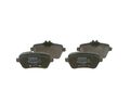 BOSCH Bremsbelagsatz Scheibenbremse 0 986 494 790 Low-Metallic für MERCEDES W222