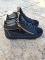 Giuseppe Zanotti Sneaker Gr. 40, sehr guter Zustand, Leder, schwarz, Italy