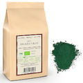 (14 EUR/kg) 500g BIO Spirulina Pulver grün, Algenpulver Spirulina