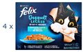 (€ 7,27/kg) Felix Doppelt lecker So gut wie es aussieht Fisch in Gelee 48 x 85 g