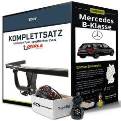 Für MERCEDES B-Klasse Typ W245 Anhängerkupplung starr +eSatz 7pol 05-11 NEUTIPP - Die Montage ab 449,- Euro gleich mitbestellen!