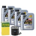 Motoröl 5W30 LIQUI MOLY Special Tec F 4L+MANN Ölfilter+Ölablassschraube