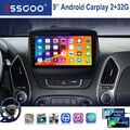 Autoradio BT Für Hyundai IX35 2010-2015 CarPlay Android13 GPS NAVI RDS SWC 2+32G