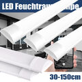 LED Feuchtraumleuchte Wannenleuchte Werkstattlampe Keller Büro 60/90/120/150cm