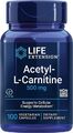 Life Extension, Acetyl-L-Carnitine, 500mg, 100 Veg. Kapseln - Blitzversand